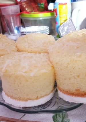 Foto resep Bolu keju cup (edisi manggang teflon)