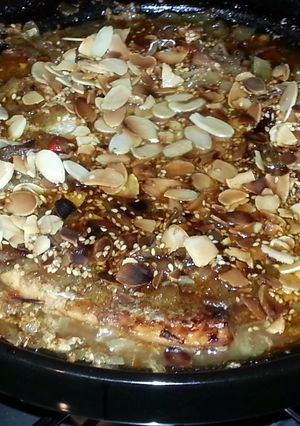 A picture of Morrocan Salmon Tagine.