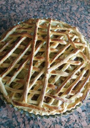 Una foto de Pie de Manzanas
