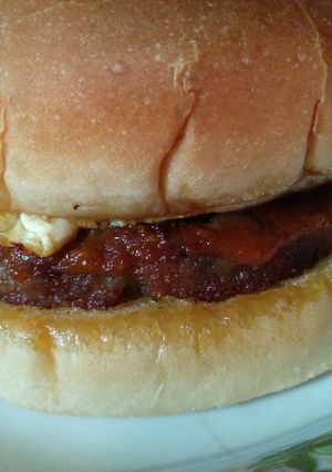 Foto resep Burger beef 💞