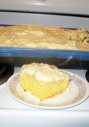 A picture of Orange-Pineapple Paradise Cake.