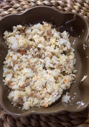 Foto resep Nasi campur campur dadakan (MPASI tak terduga)