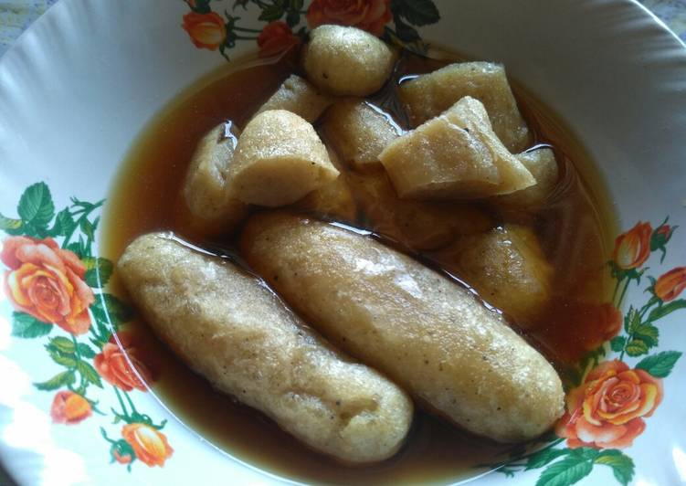 Cara mudah meracik Empek-empek Hemat Anti Gagal