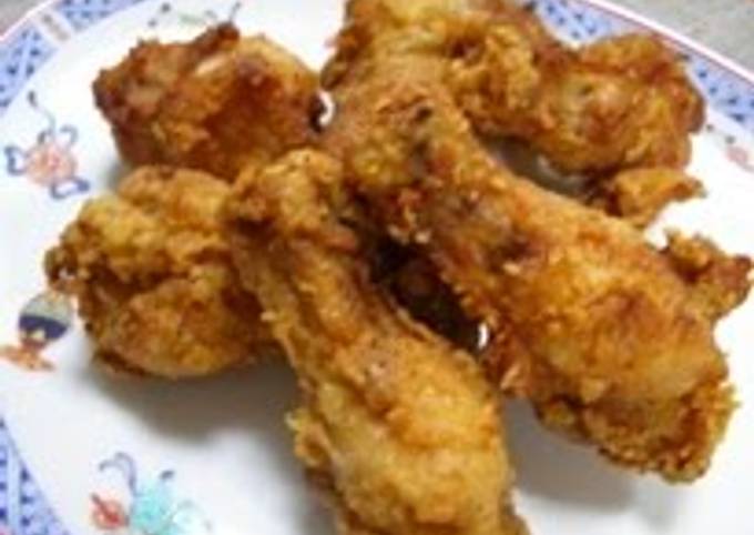 Recipe of Quick Salty Garlic Chicken Dette Karaage