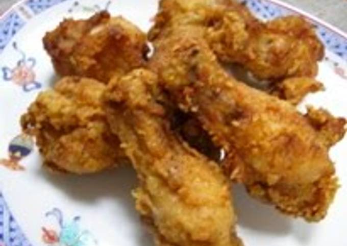 Recipe of Quick Salty Garlic Chicken Drumette Karaage