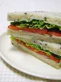 Chicken Ham and Cream Cheese Sandwich
