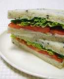 Chicken Ham and Cream Cheese Sandwich