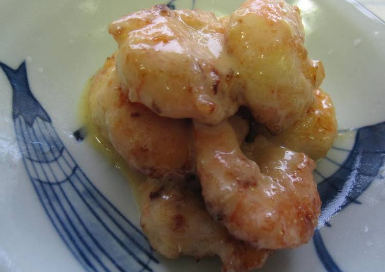 Recipe: Perfect Kids Will Eat it All! Mayonnaise Shrimp for Bento or Dinner