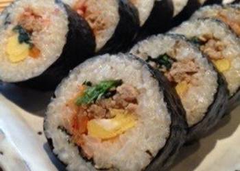 Latest Recipe Quick and Easy Kimbap  Korean Style Seaweed Rolls Restaurant Style