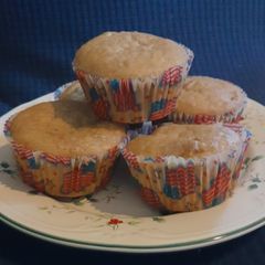 Sour Cream Banana Muffins A picture of Sour Cream Banana Muffins.
