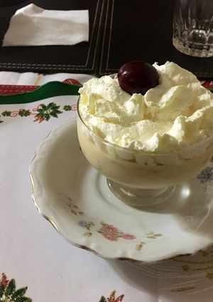 Una foto de Mousse de Maracuyá