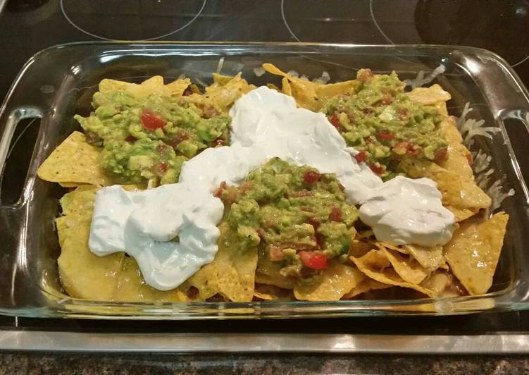 Recipe of Quick Spicy Beef Nachos