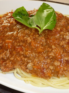 A picture of My family's Bolognese Sauce.