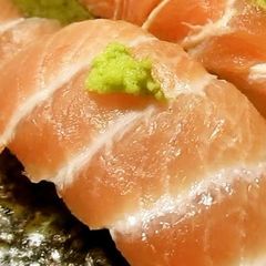 A picture of Nigiri Sushi (How to Make Sushi Rice and Form the Sushi).
