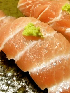 A picture of Nigiri Sushi (How to Make Sushi Rice and Form the Sushi).
