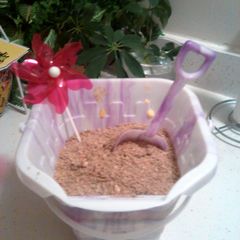 A picture of Dirt Dessert.