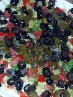 A picture of Taco Dip.