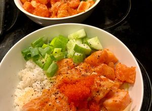 รูปของ ข้าวหน้าปลาแซลมอน Salmon Don