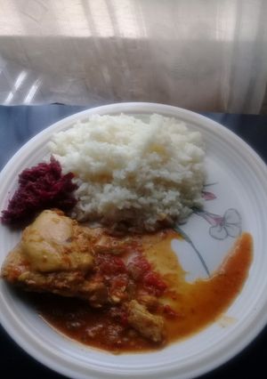 A picture of Chicken curry.