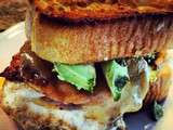 Garlic Toast Breakfast Sandwich