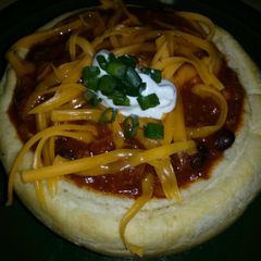 A picture of Chili bowl supreme.