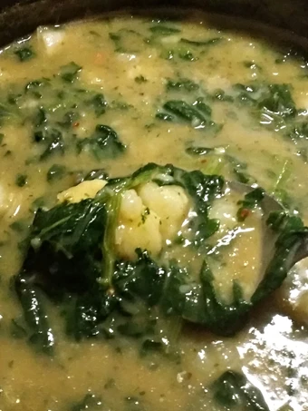 Easy Steps to Make Recipes Spicy potato &amp; spinach soup the Can Spoil the Tongue Delicious.