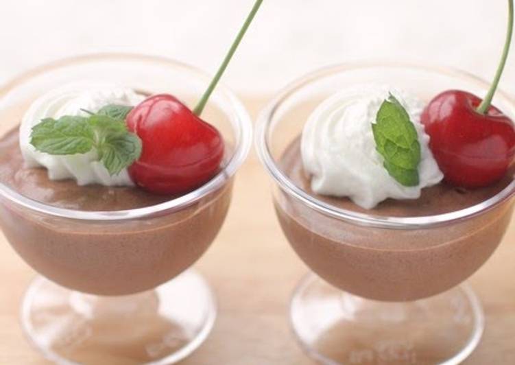 Recipe of Speedy Rich and Fluffy Chocolate Mousse