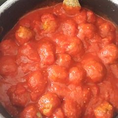 A picture of Easy meatball subs.