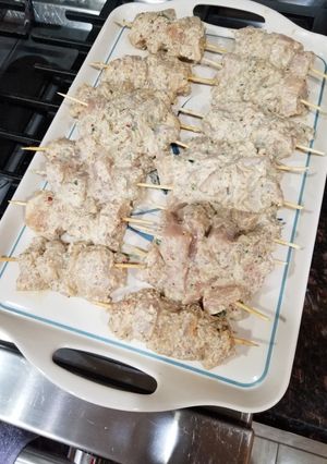 A picture of Malai chicken boti.