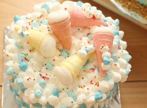 Foto resep Tutorial Menghias Kue Tema “Bathtub 🍦” dengan Buttercream (Simple Decor)