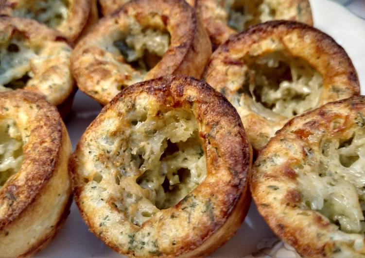 How to Make Homemade Mini Gorgonzola Popovers