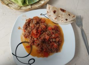 Una foto de Machaca a la mexicana