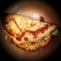 Lean Oatbran Breakfast Sandwich A picture of Lean Oatbran Breakfast Sandwich.