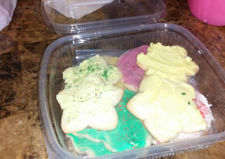 Perfect sugar cookies