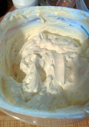 A picture of Grandma's chip dip.