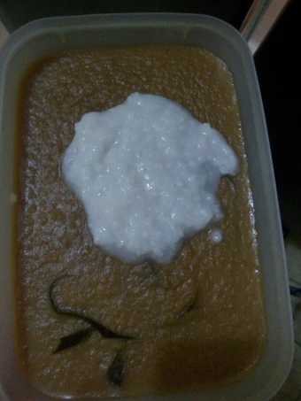 Langkah Mudah untuk Membuat Resep Bubur merah putih (Dari Nasi) yang Bisa Manjain Lidah Anti Ribet, Mantap Sekali