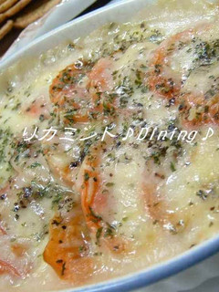 A picture of Tomato Cream Gratin.