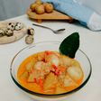 Telur Puyuh Kentang Kuah Pedas