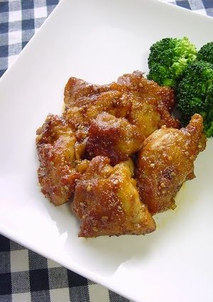 A picture of Chicken in Japanese-Style Sauce.