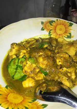 รูปของ เครื่องแกงไก่(ผัดเผ็ดไก่เครื่องแกงใต้)