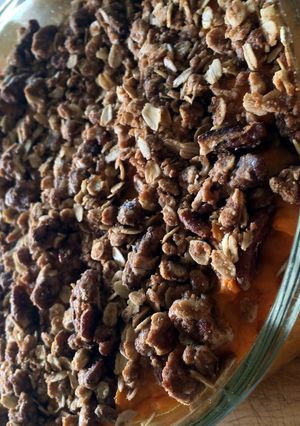 A picture of Healthier Sweet Potato Casserole.