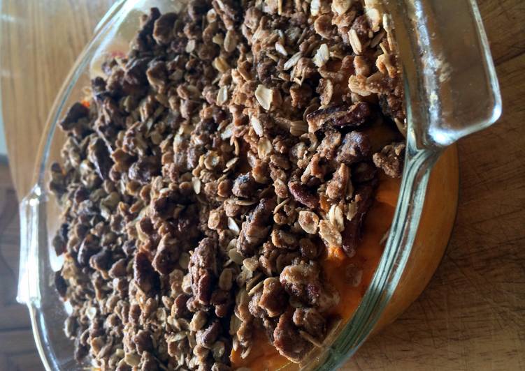 Easiest Way to Make Super Quick Homemade Healthier Sweet Potato Casserole