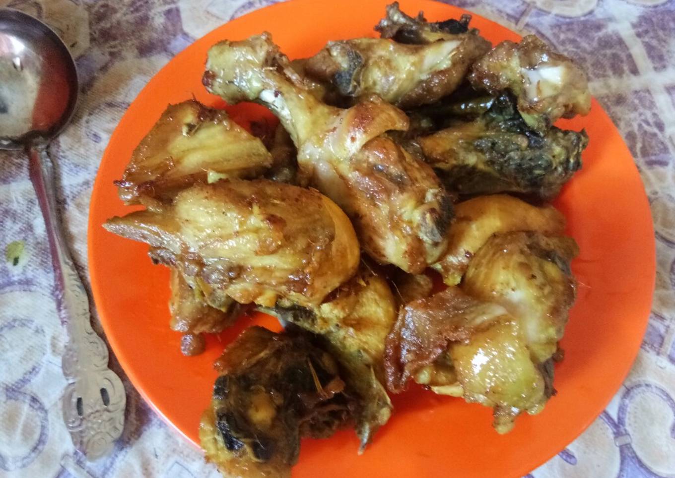 Ayam Goreng Ungkep simple