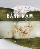 Bánh Nậm nhân tôm cho bé