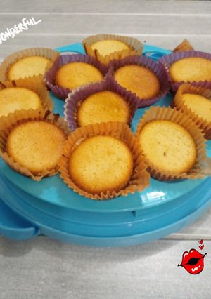 Una foto de Mini panquecitos de limón