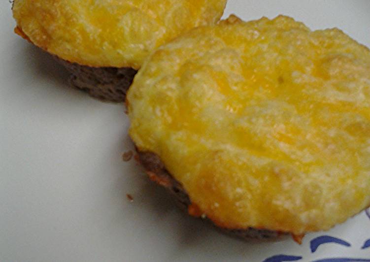 Simple Way to Cook Tasty Meaty cheesy cupcakes