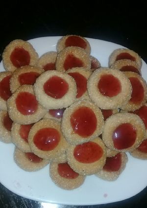 صورة لوصفة حلوى بدون زبدة وبدون بيضة