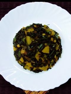 মূলো শাক  ভাজা রেসিপির প্রধান ছবি