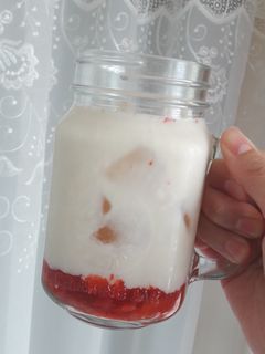 Foto resep Korean Strawberry Milk