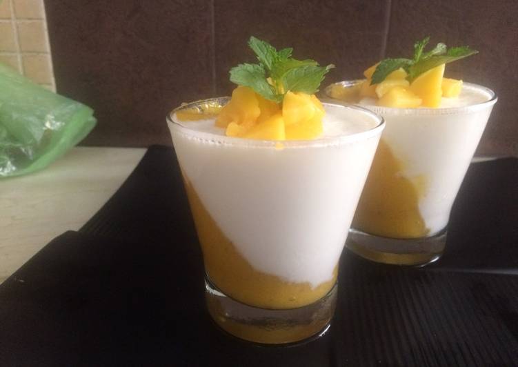 Easiest Way to Prepare Homemade Mango Panna Cotta